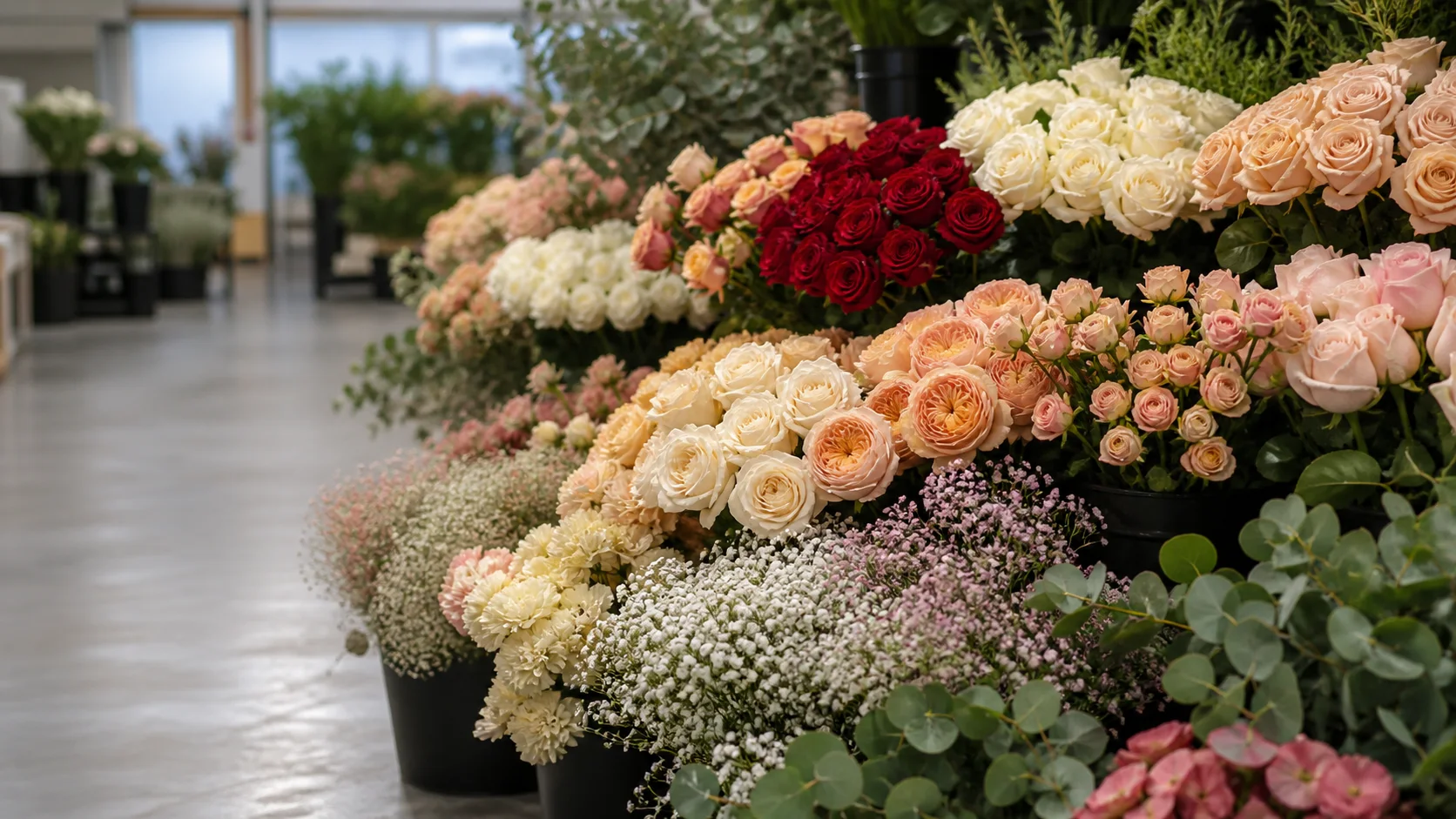 Selección de rosas de importación